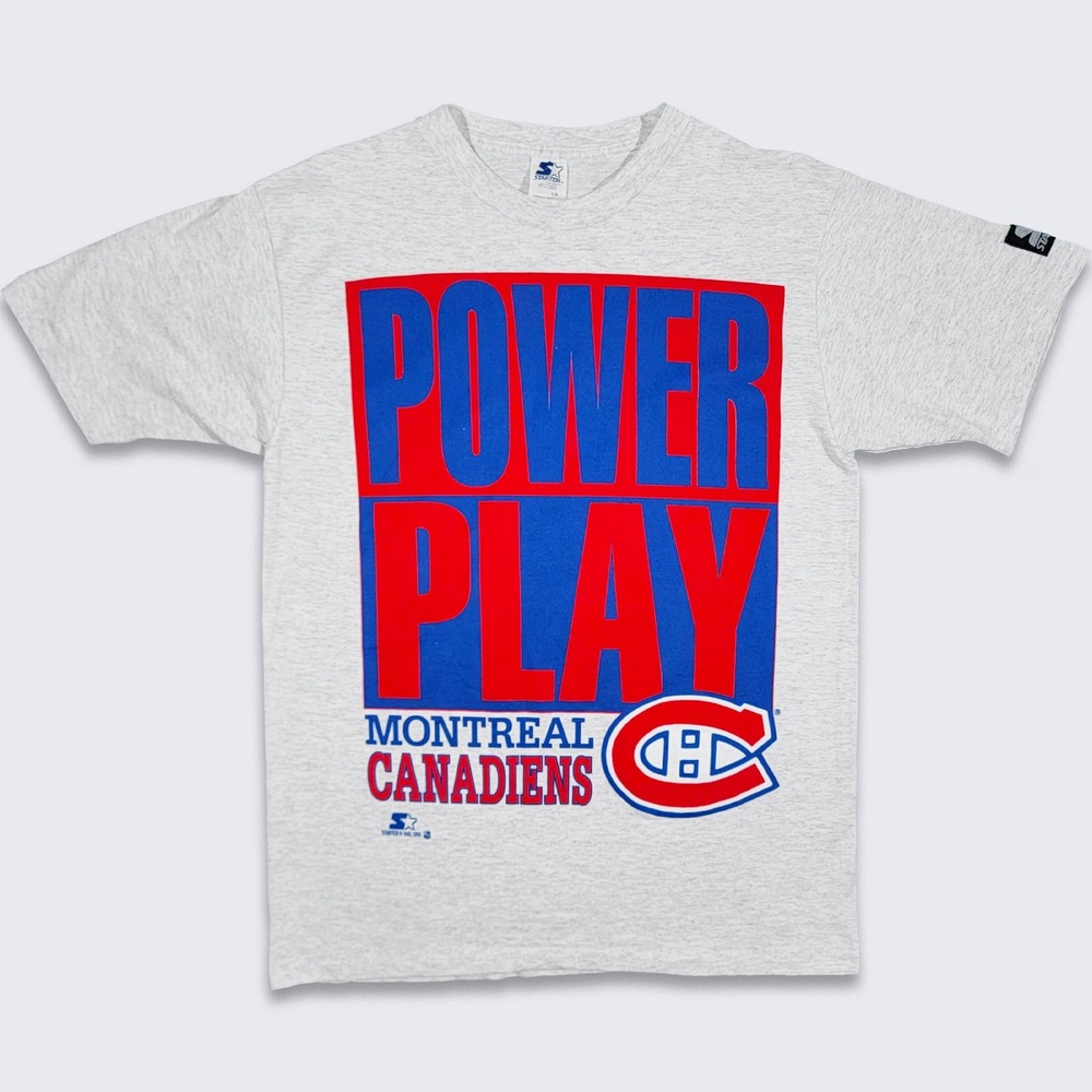 Montreal Canadiens Vintage 90s Starter Power Play T-Shirt